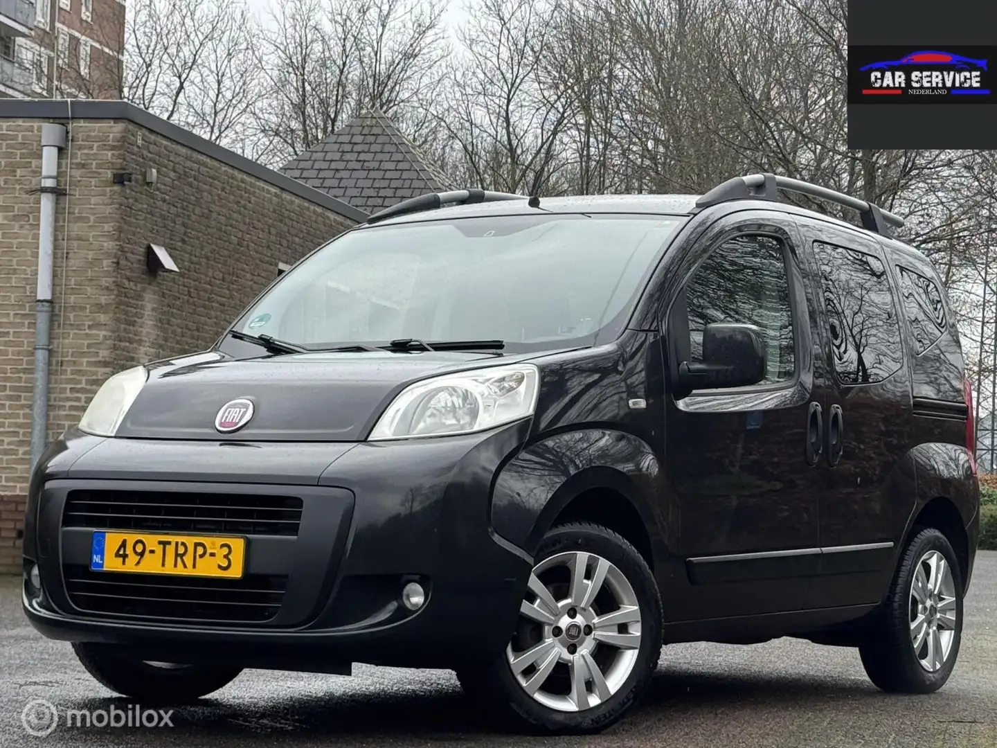Fiat Qubo 1.4 MyLife/NAP/APK/LMV/1e EIG/151DKM/NETTE STAAT Schwarz - 1