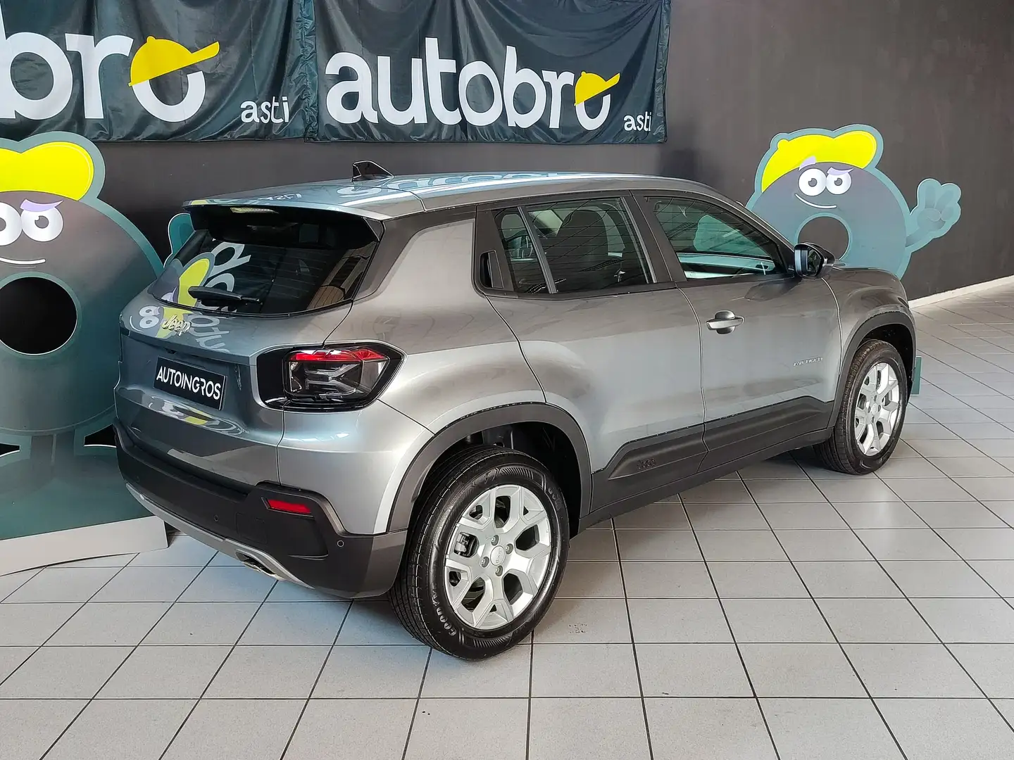 Jeep Avenger Avenger 1.2 turbo e-hybrid mhev Altitude edct6 Grigio - 2