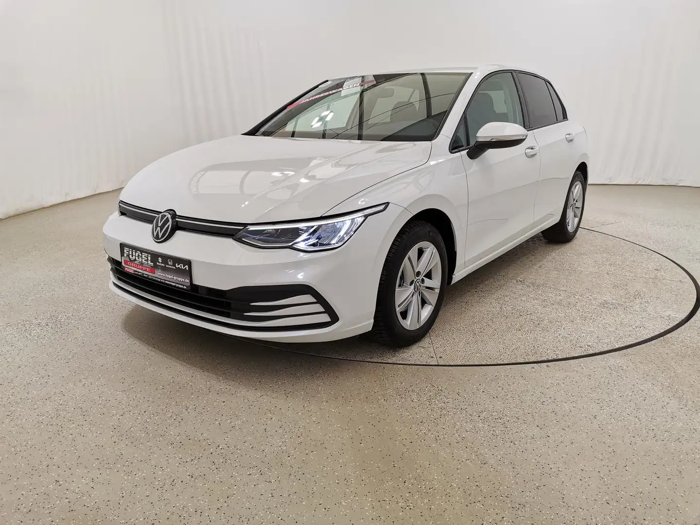 Volkswagen Golf 1.5 eTSI DSG Life LED|virt.Cock.|Navi|ACC|RFK Weiß - 2