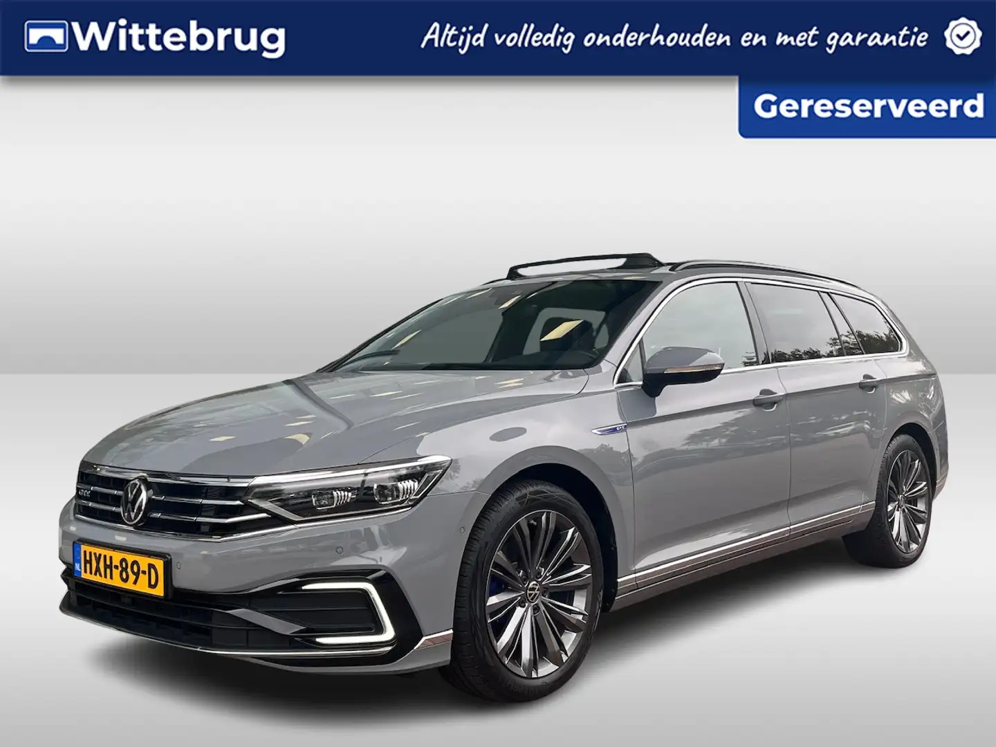 Volkswagen Passat Variant 1.4 TSI PHEV GTE Business / Panorama dak / Elektri Grijs - 1