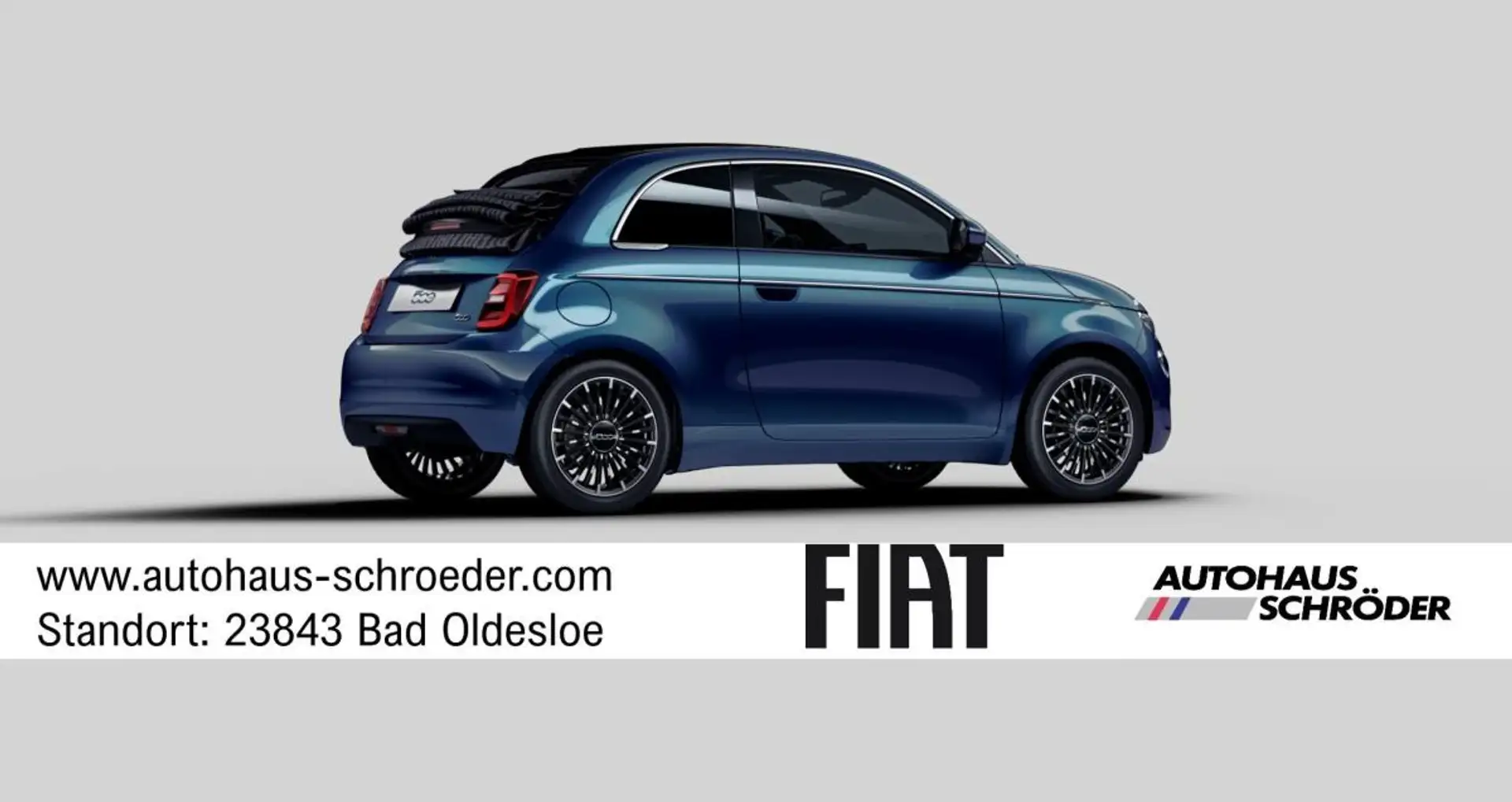 Fiat 500e Cabrio La Prima Standort 23843 Bad Oldesloe *Große Grün - 1