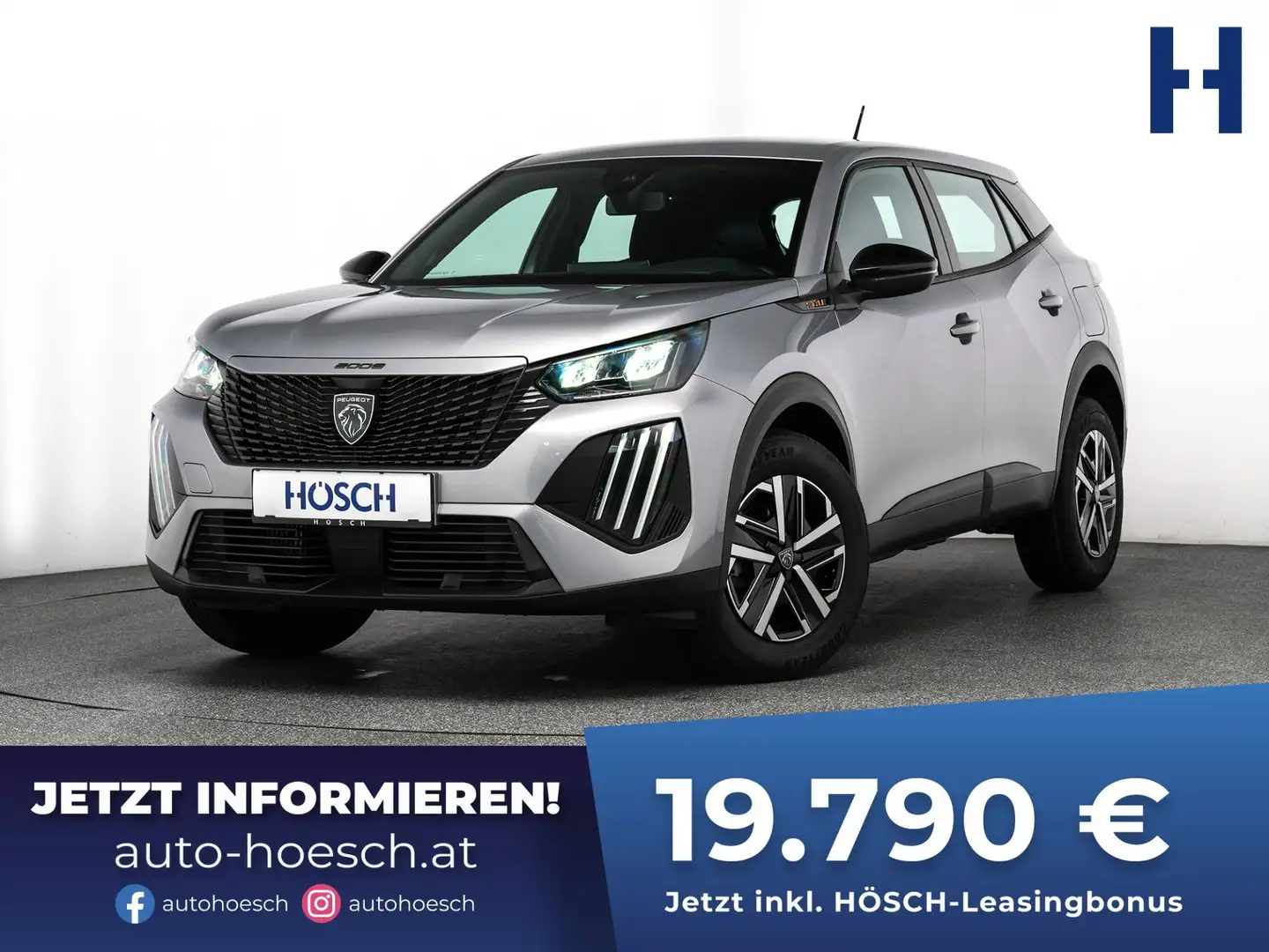 Peugeot 2008 1.2 PureTech 100 STYLE NEUWAGEN Grau - 1