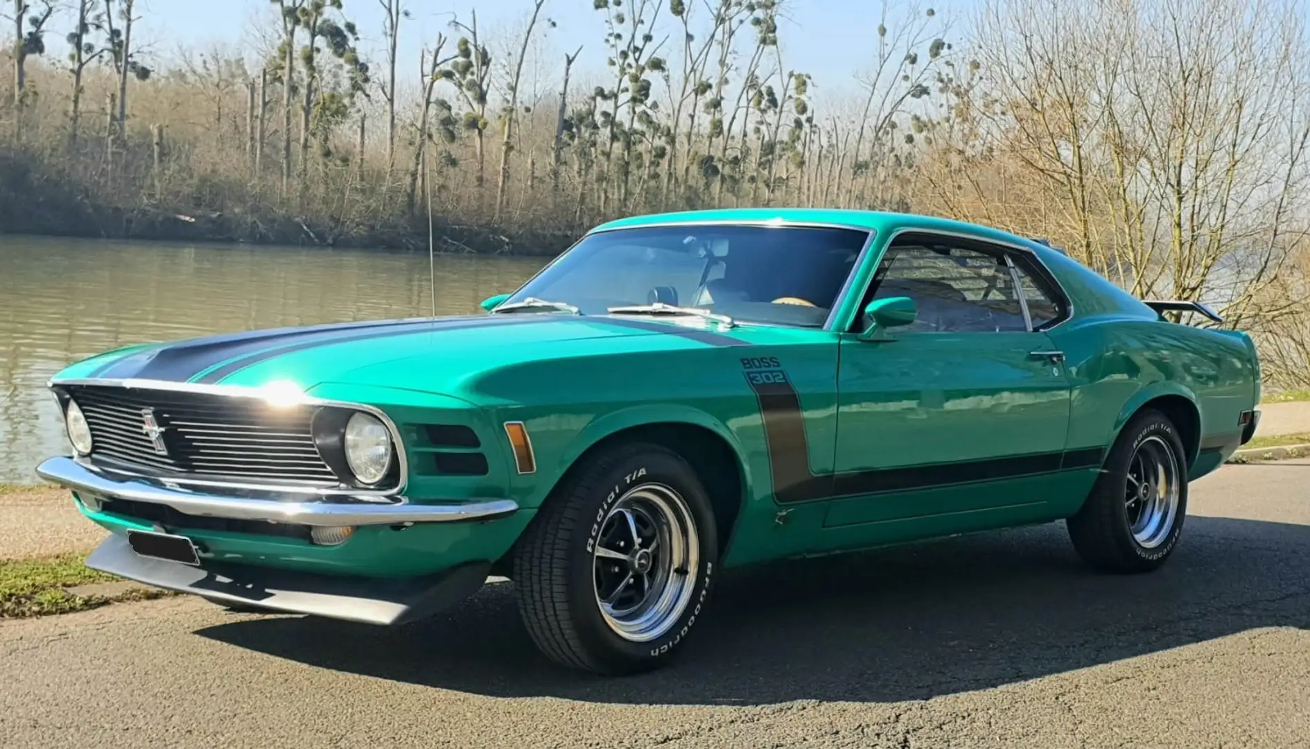 Ford Mustang BOSS 302 - 1970 - Authentique Verde - 1