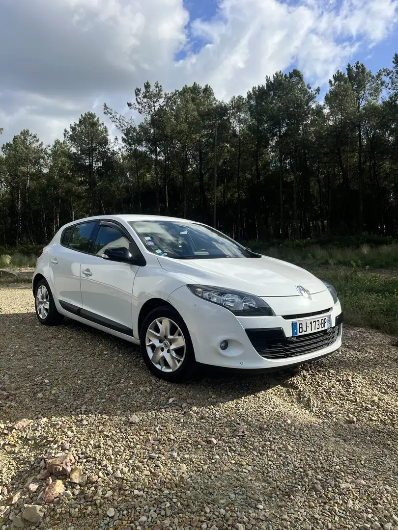 Renault Megane Mégane III TCE 130 Expression Euro 5 Blanc - 2