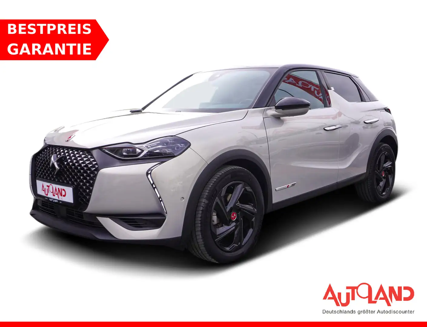 DS Automobiles DS 3 DS3 Crossback 1.2 Automatik LED Navi Totwinkel Grau - 1