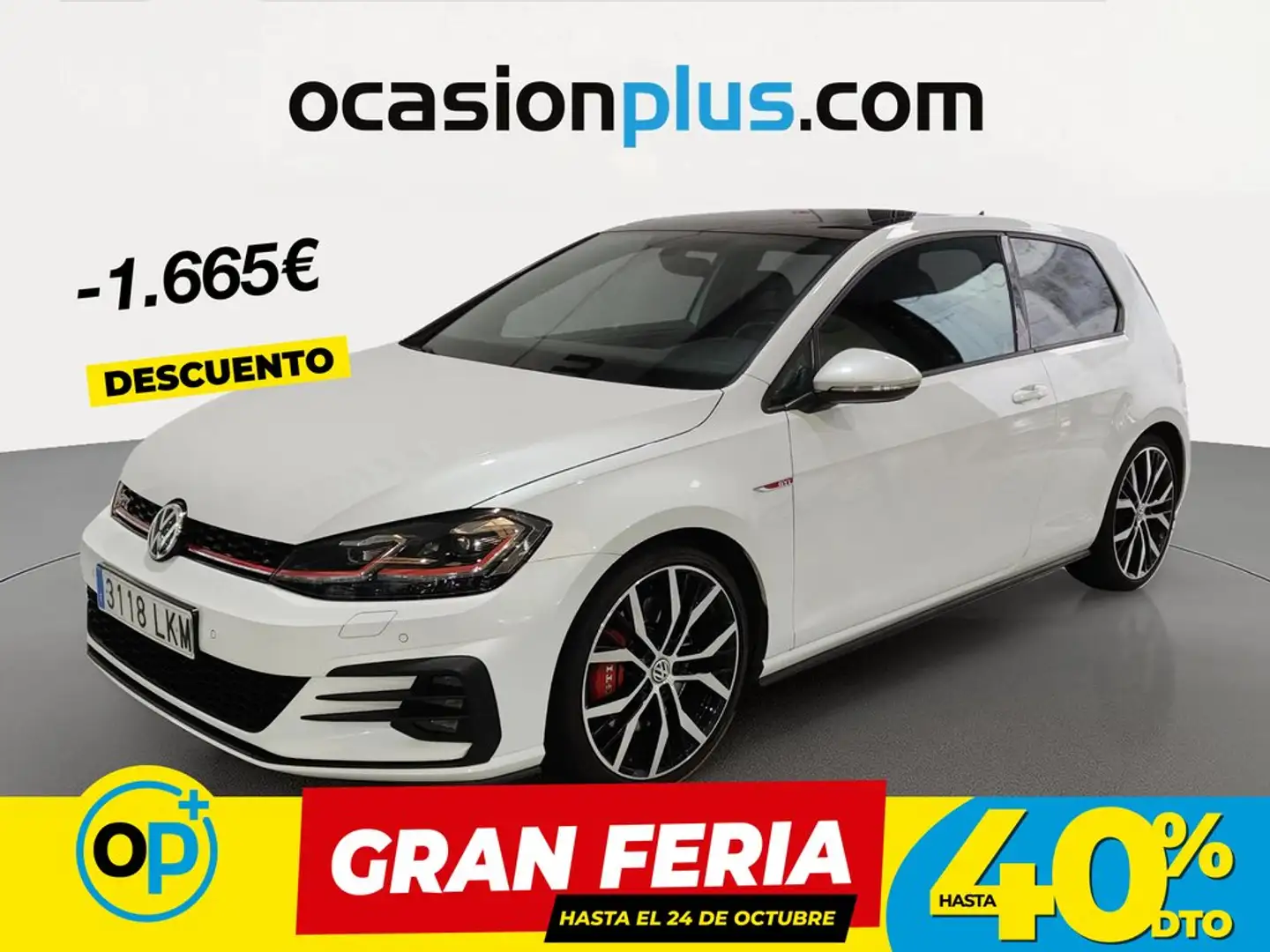 Volkswagen Golf GTI 2.0 TSI Performance DSG7 180kW Blanco - 1