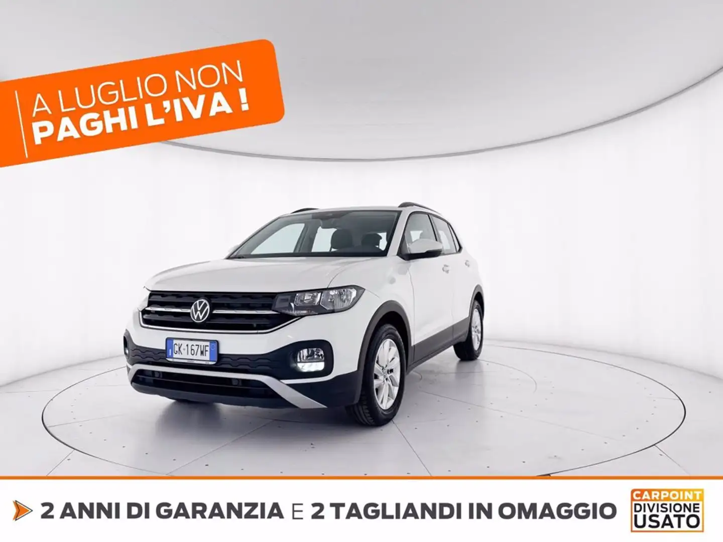 Volkswagen T-Cross 1.0 tsi style 110cv dsg Bianco - 1
