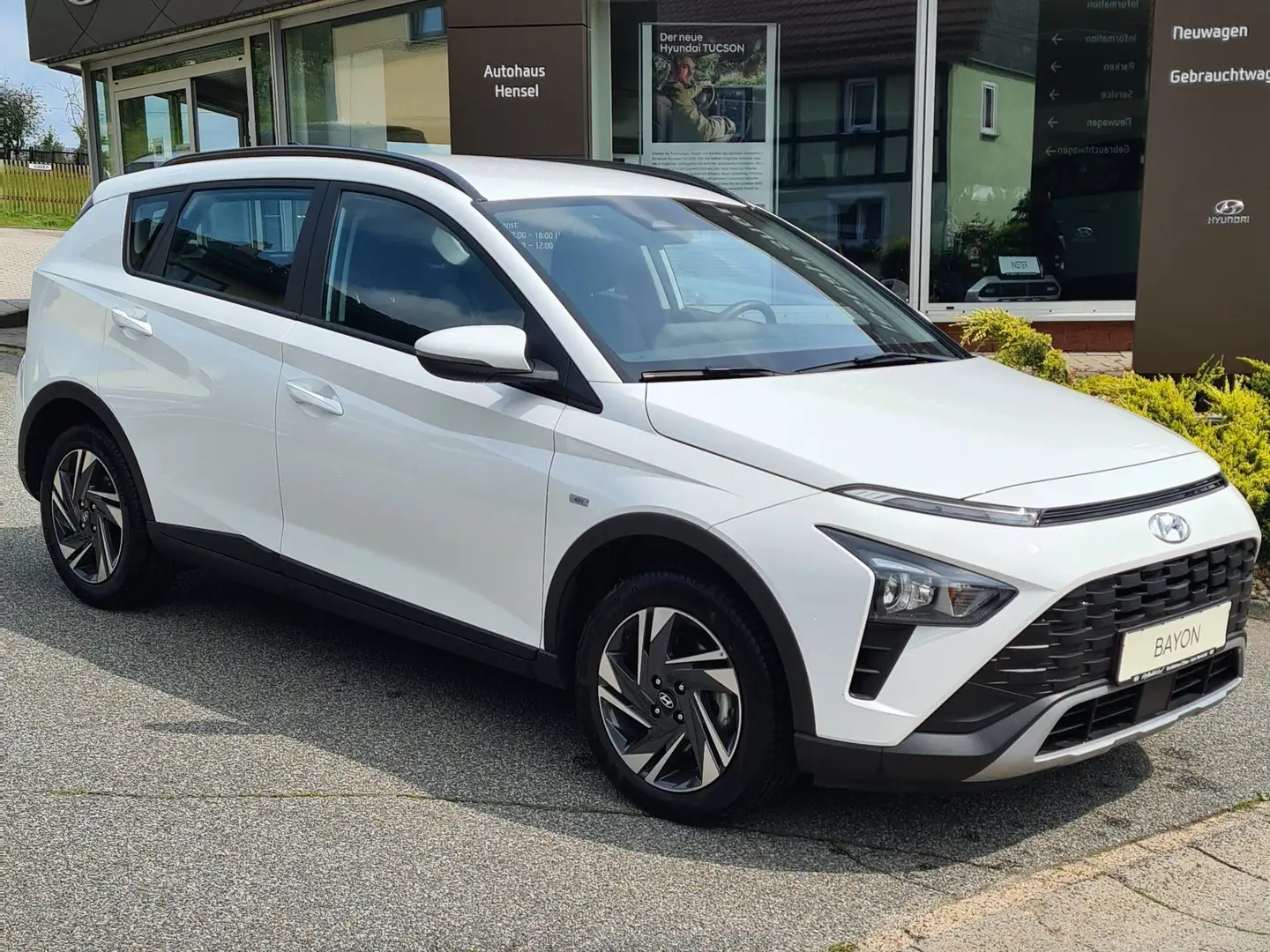 Hyundai BAYON 1.0 T-GDi Trend LHZ SHZ PDC Cam Fernlichtassistent Blanc - 2