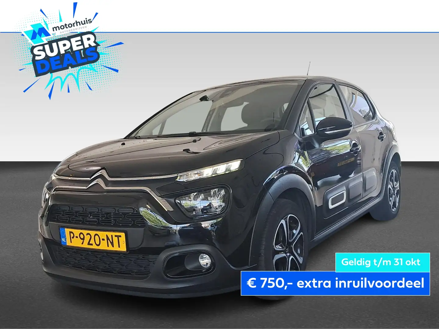 Citroen C3 1.2 PureTech 82pk S&amp;S Feel Noir - 1