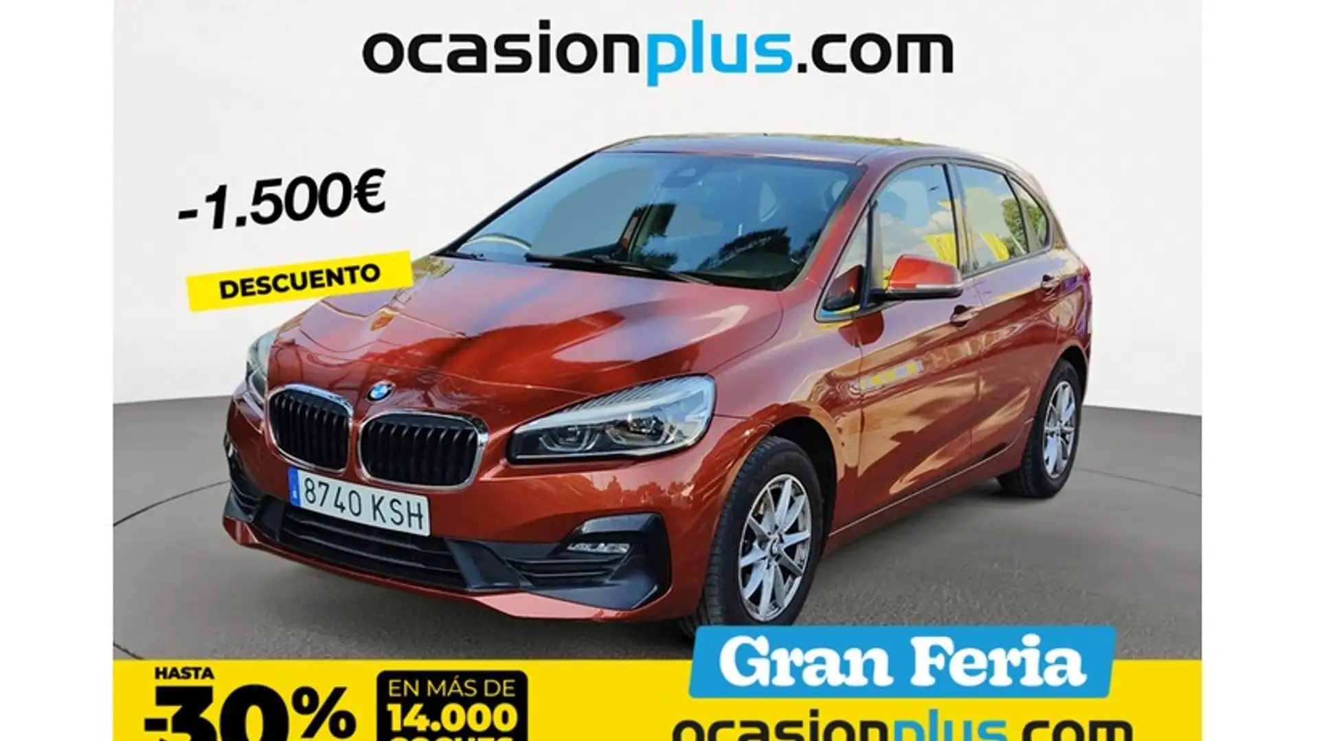 BMW 216 216dA Active Tourer Arancione - 1
