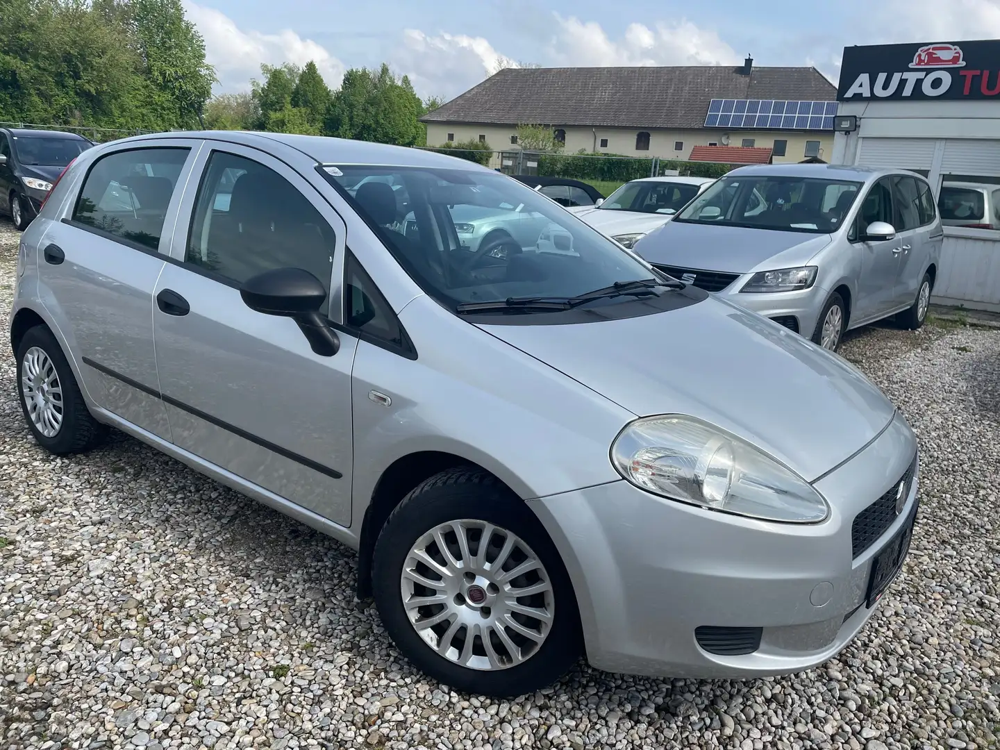 Fiat Grande Punto 1,2 Actual+VERKAUFEN EXPORT FIX PREIS 1000 EURO Grau - 1