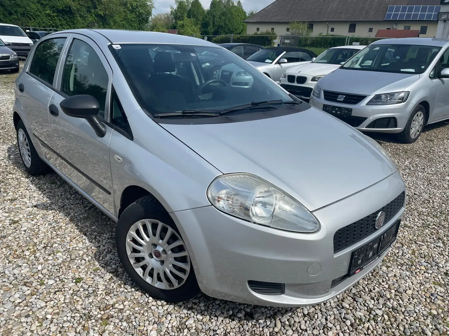 Fiat Grande Punto 1,2 Actual+VERKAUFEN EXPORT FIX PREIS 1000 EURO Grau - 2