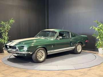 Shelby GT 500 355 DARK MOSS GREEN Intérieur Deluxe \u0026amp; Volant Moto Lita