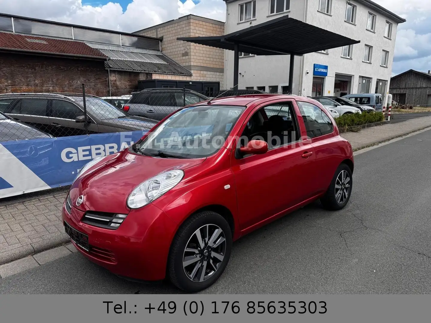 Nissan Micra City Rouge - 1