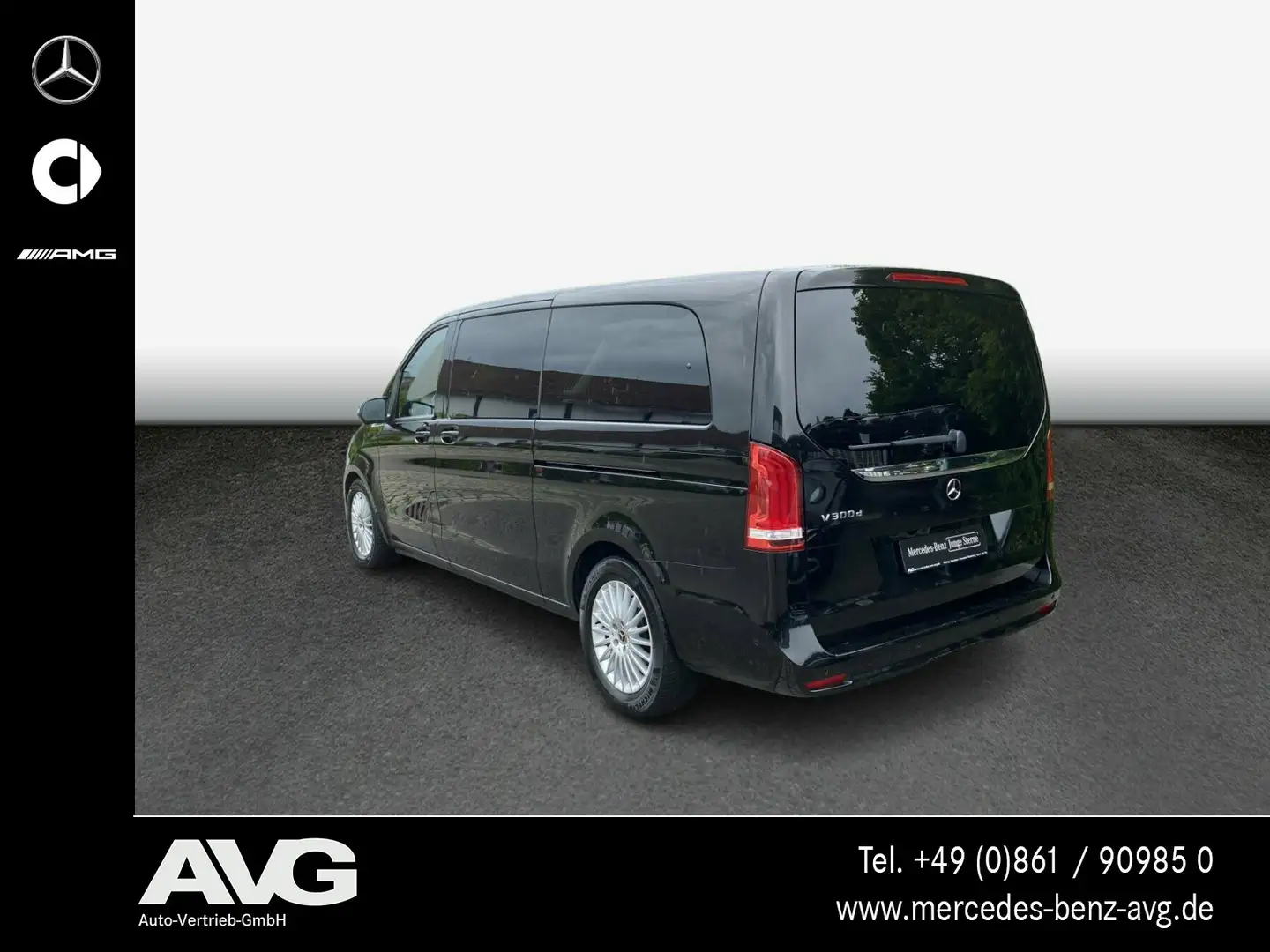 Mercedes-Benz V 300 V 300 d ED EXL Distronic MBUX Navi LED ILS AHK  BC Schwarz - 2