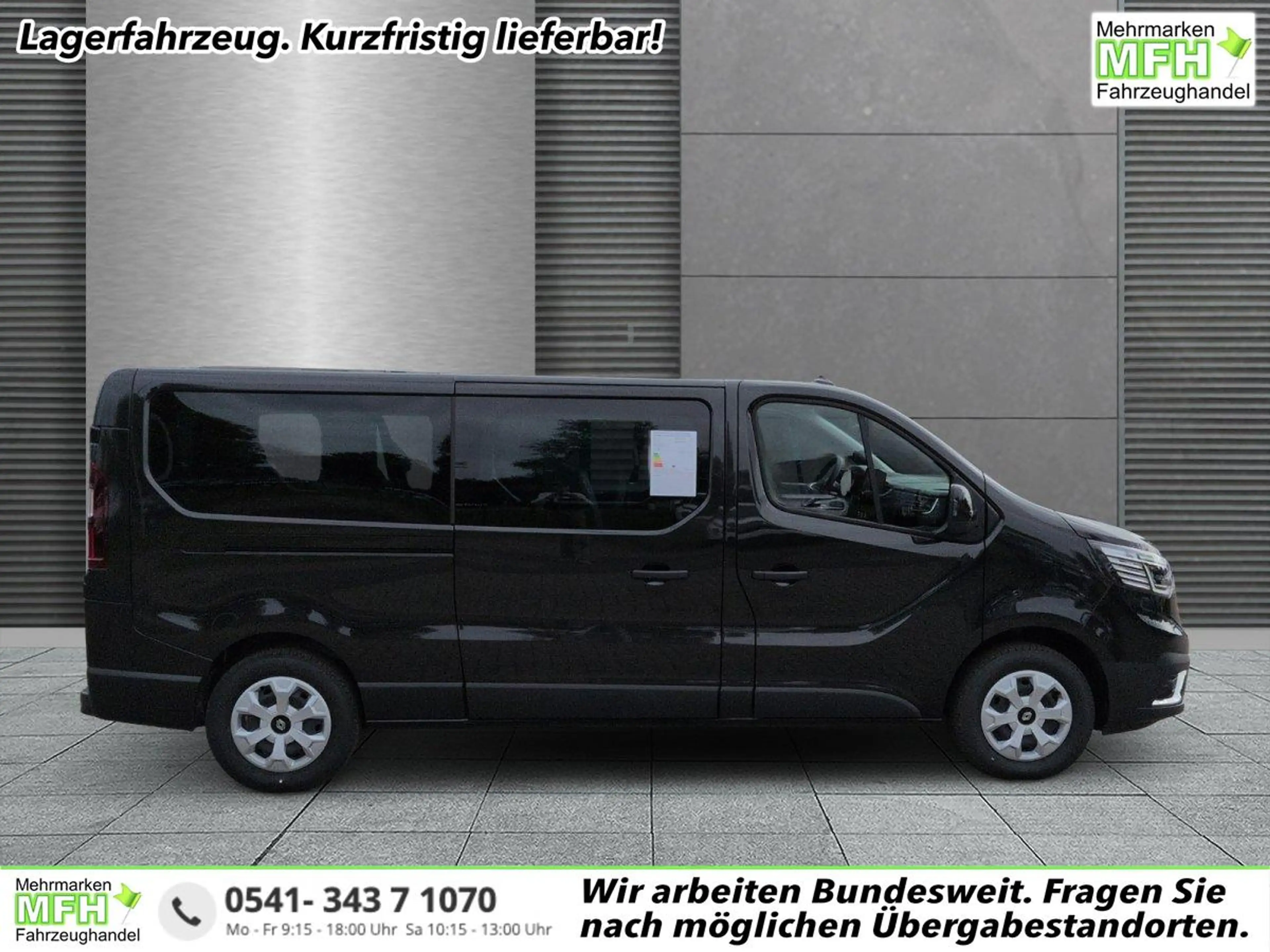 Renault Grand Espace L2H1 9-Sitzer PDC RFK Trafic dCi 150 110 kW (15...