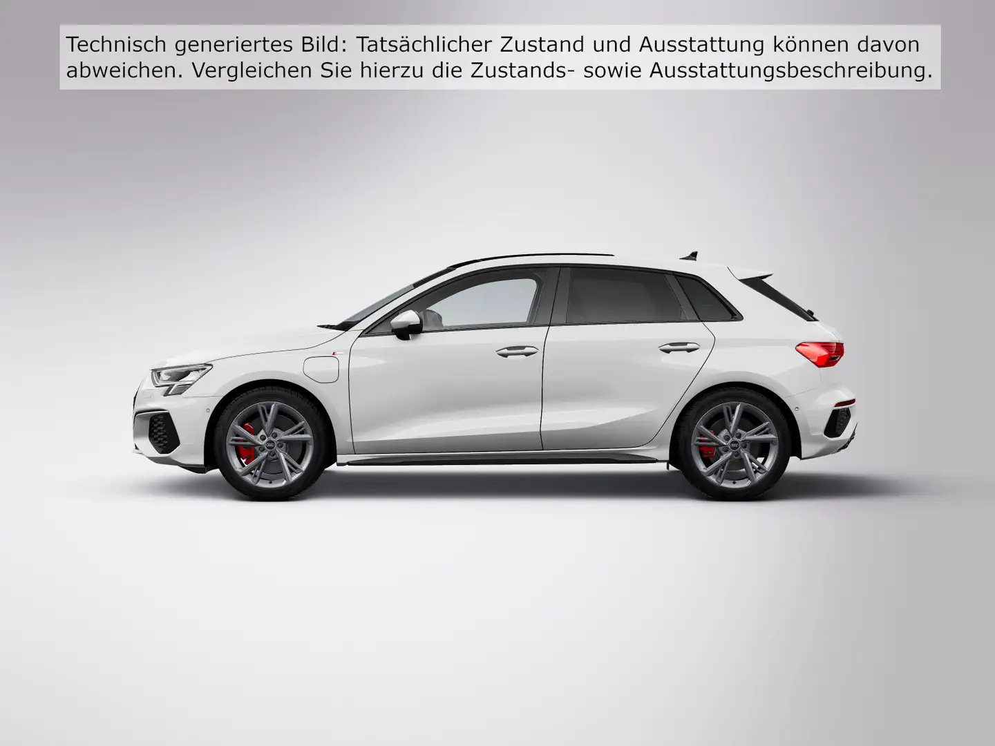Audi A3 SportbackS line 45 TFSIe PANO SHZ KAM MMI 18" Weiß - 2