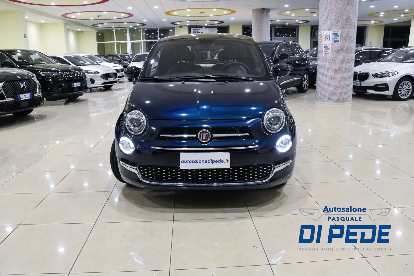 Fiat 500 500  1.0 hybrid Dolcevita Blu/Azzurro - 2