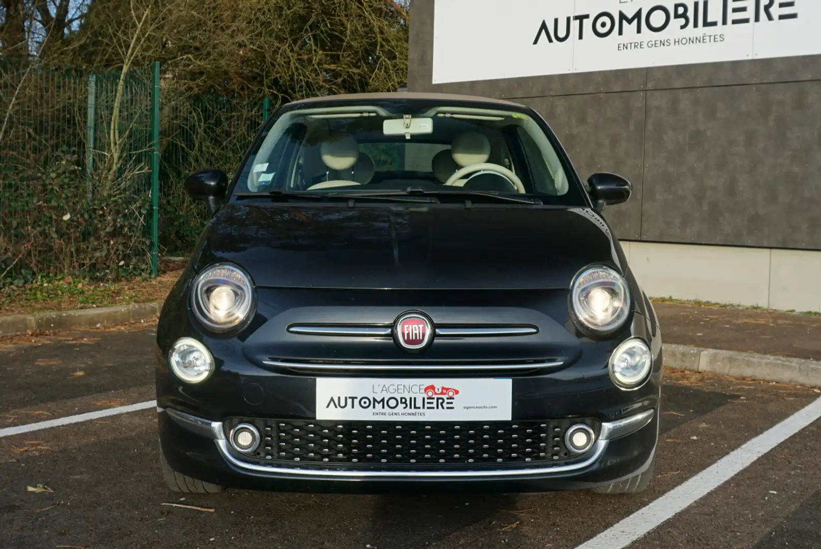 Fiat 500C C Phase 3 1.2 MPi 8V S&S 69 ch - LOUNGE Noir - 2