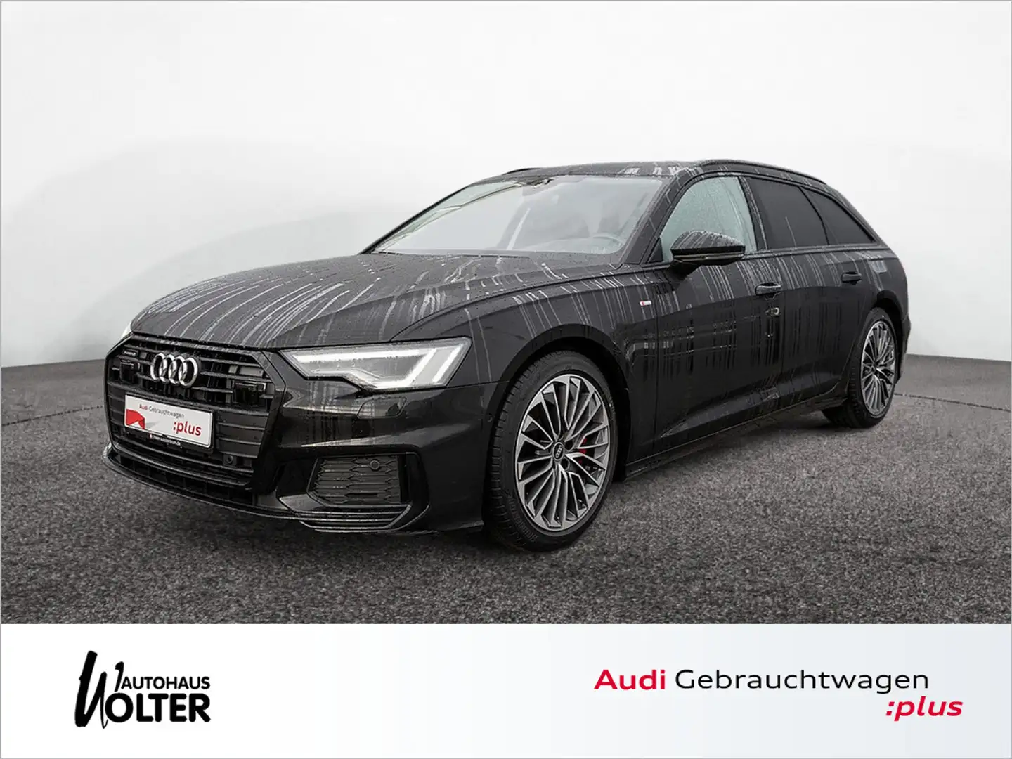 Audi A6 Avant 55 TFSIe quattro sport ACC MATRIX NA Schwarz - 1