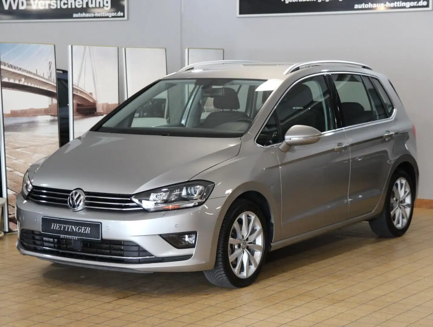 Volkswagen Golf Sportsvan Highline 1.4 TSI DSG, Navi,AHK,Xe Silber - 1