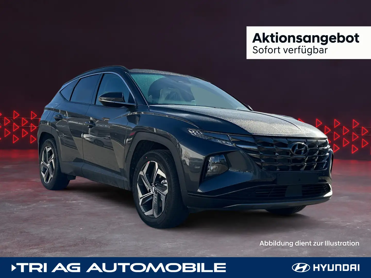 Hyundai TUCSON Prime HEV Automatik Allrad ECS Assistenz- Grau - 1