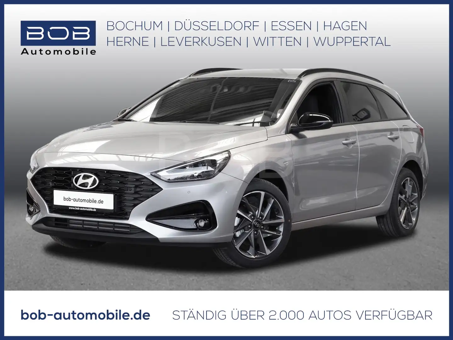 Hyundai i30 Kombi 1.5 T-GDI (140 PS) 48V 6-MT 2WD Advantage Silber - 1