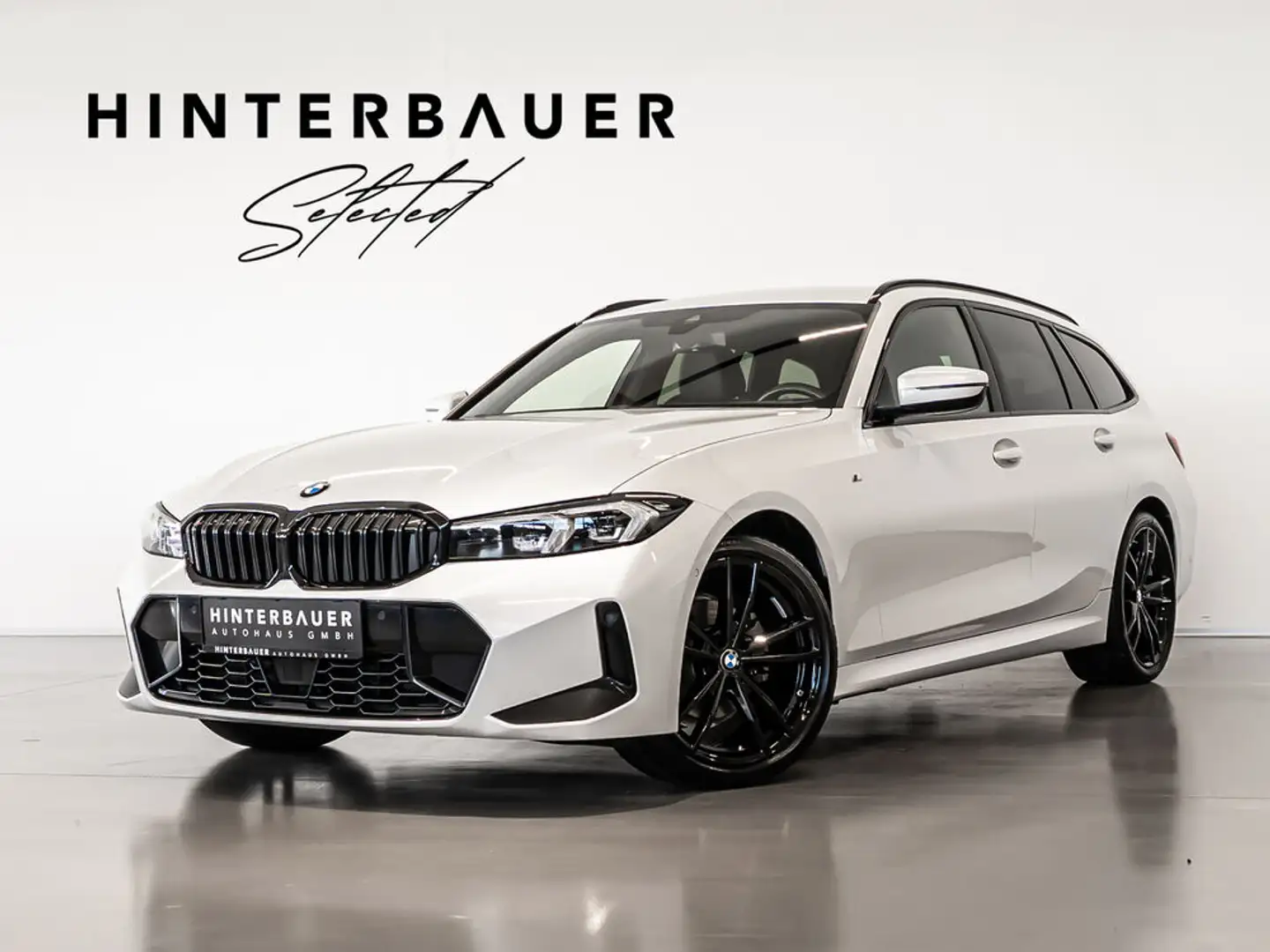 BMW 320 d xDrive Touring Aut.*M-SPORT*LED*CURVED-D* Wit - 1
