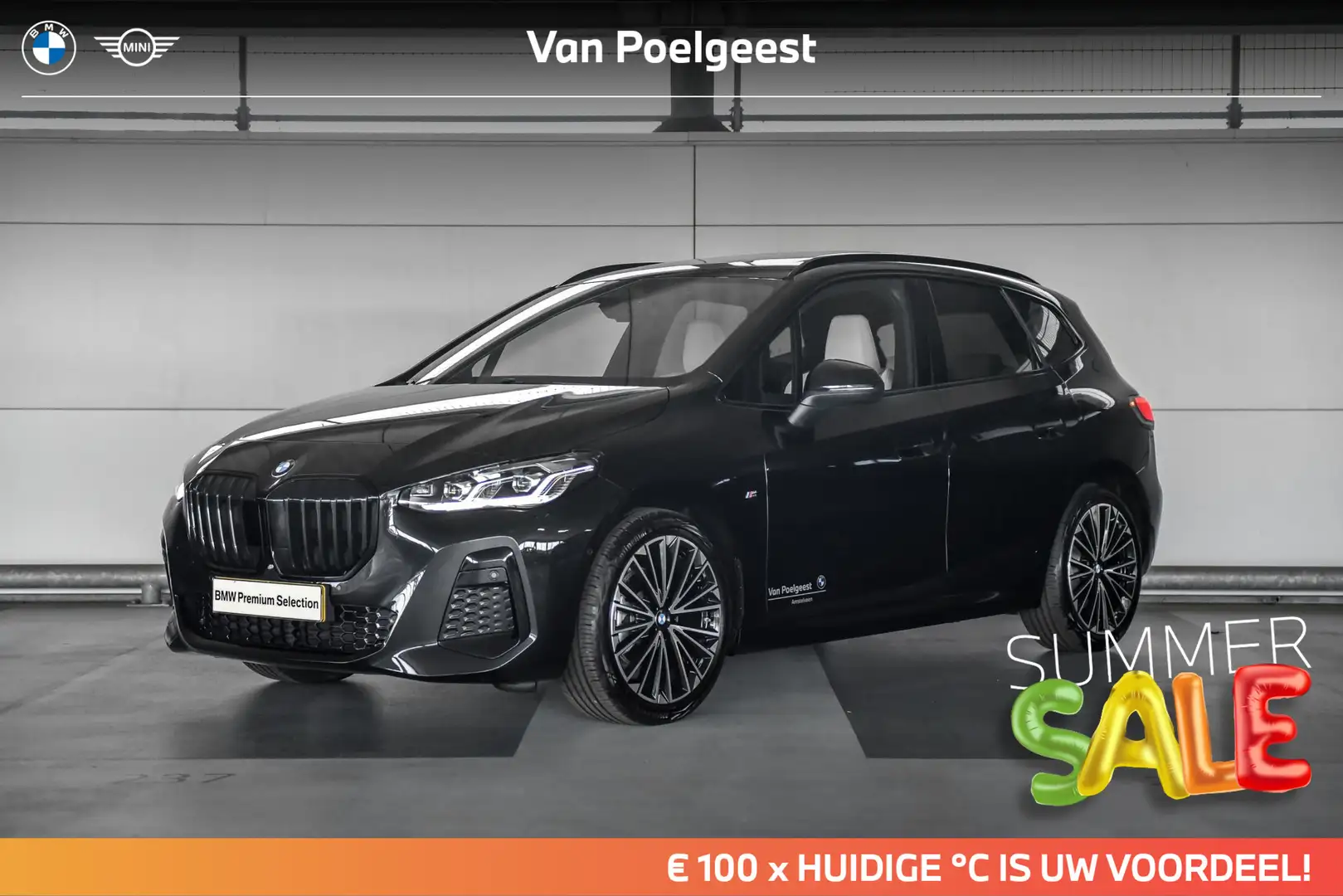 BMW 218 2 Serie Active Tourer 218i | Trekhaak met elektris Zwart - 1
