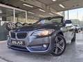 BMW 218 218i Cabrio Sport Line / INT CUIR / VOITURE BELGE Gris - thumbnail 2
