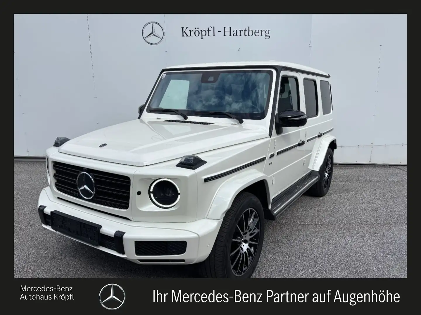 Mercedes-Benz G 500 Stdhzg SHD Ambi AMG CarPlay Weiß - 1