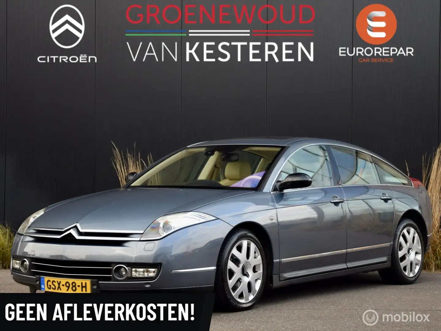 Citroen C6 3.0 V6 Exclusive I Schuifdak I Leder I Navi I Gris - 1