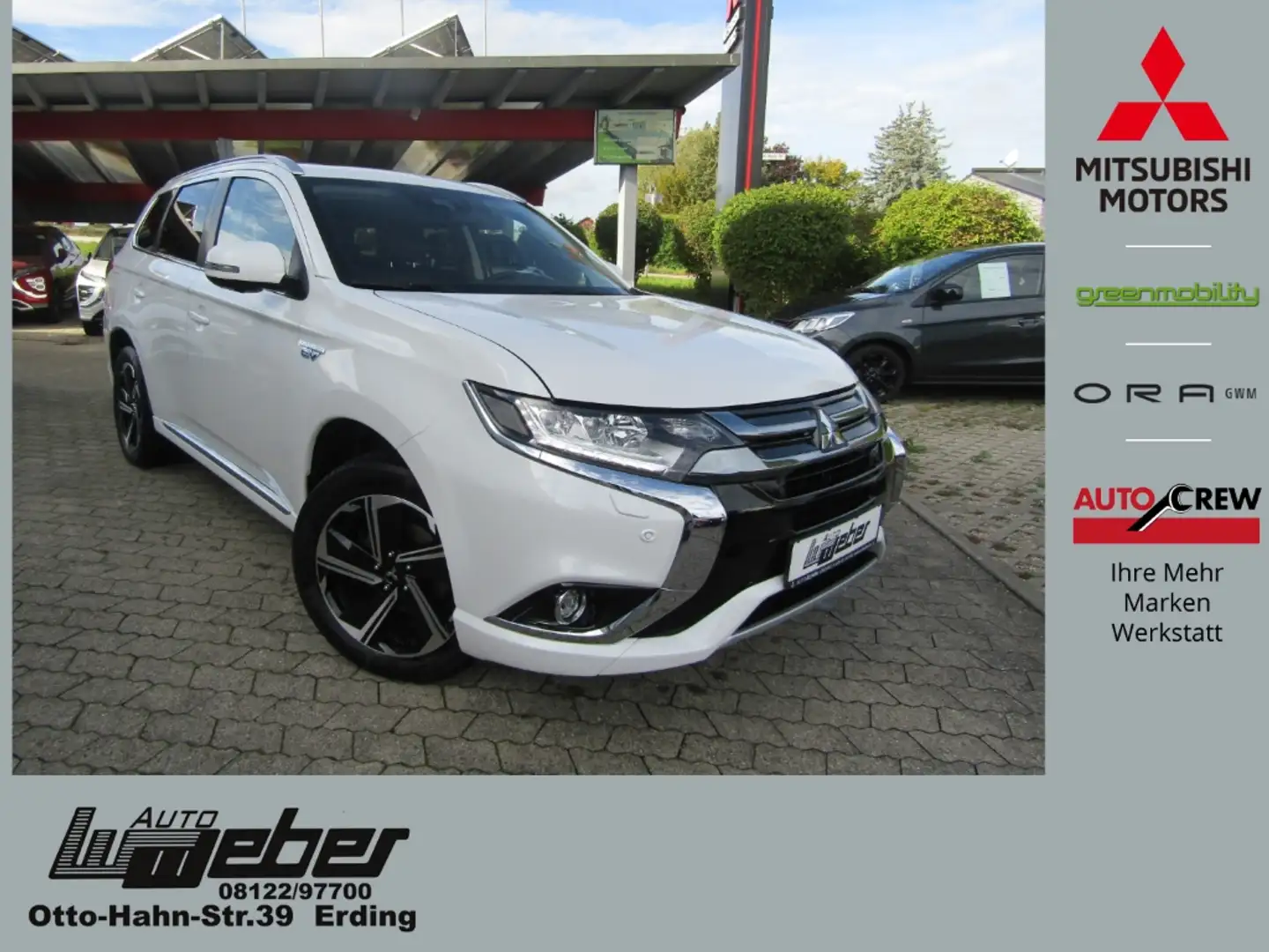 Mitsubishi Outlander 2.0 TOP NAVI LEDER LED SHZ AHK Blanc - 1