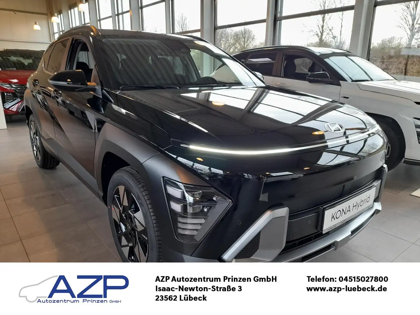 Hyundai KONA SX2 HEV 1.6 GDI DCT TREND.LED.El.Hk.Navi Noir - 1