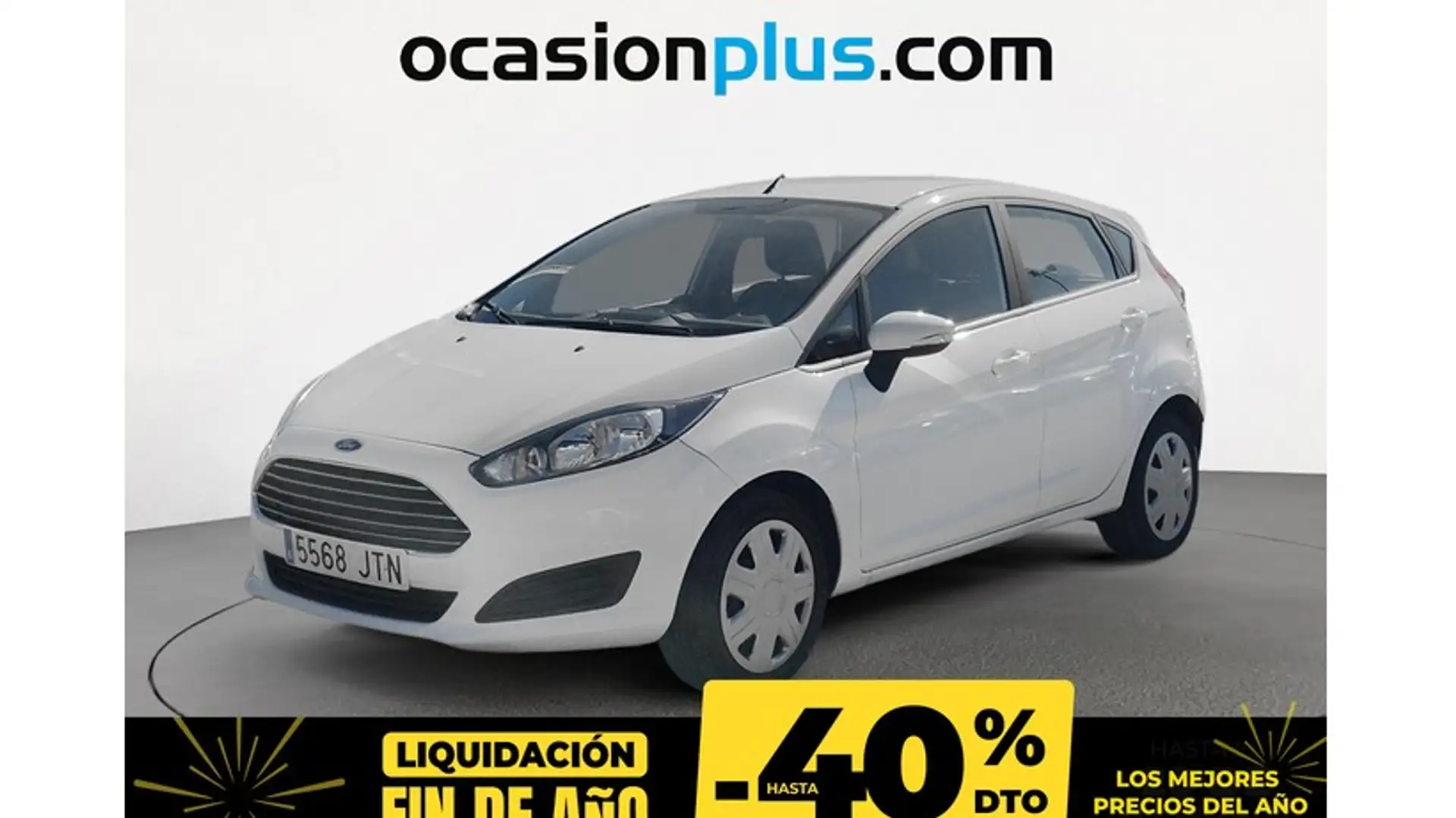 Ford Fiesta 1.5 TDCi Trend Blanc - 1