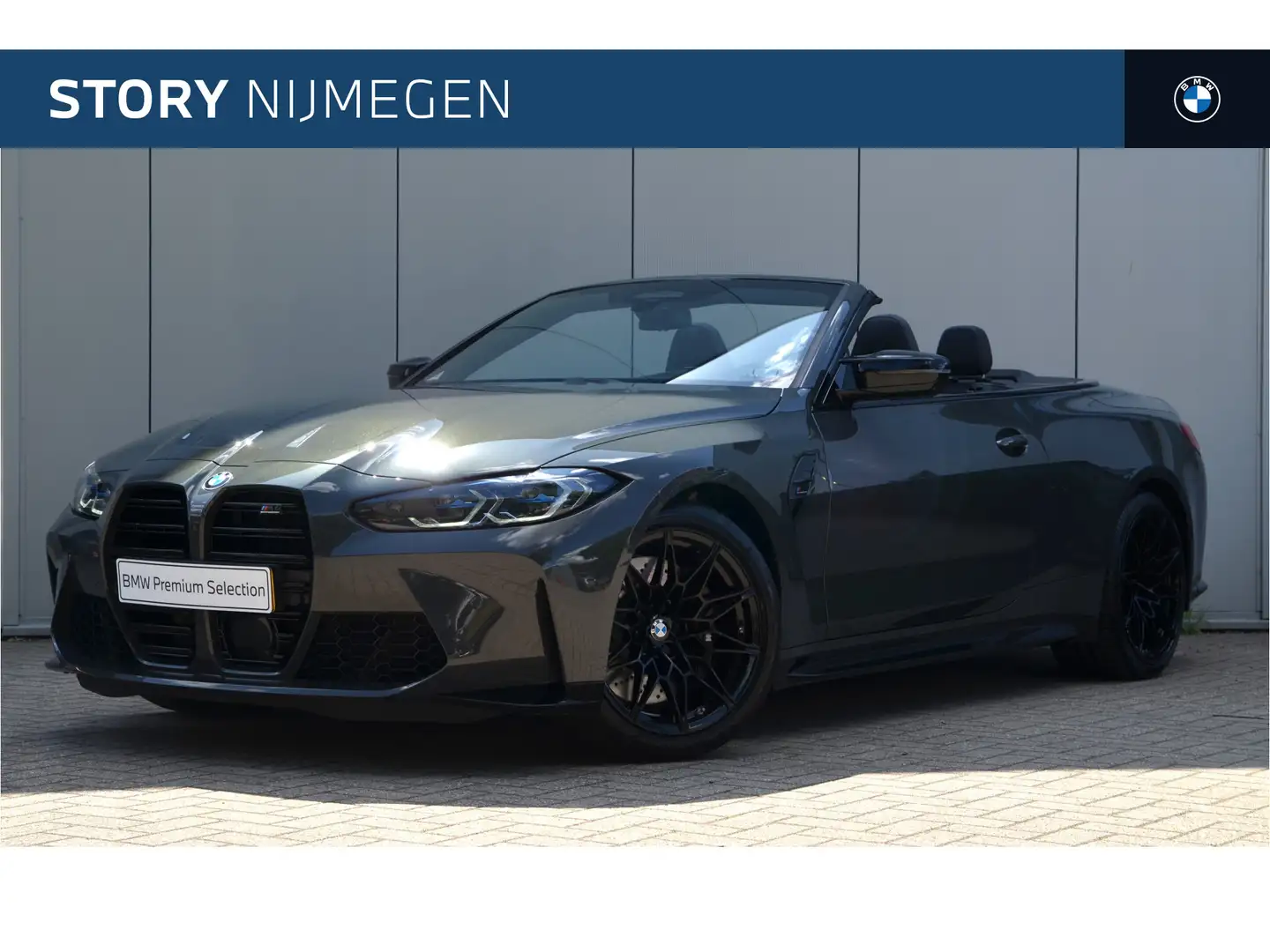 BMW M4 4 Serie Cabrio xDrive Competition High Executive A Grijs - 1