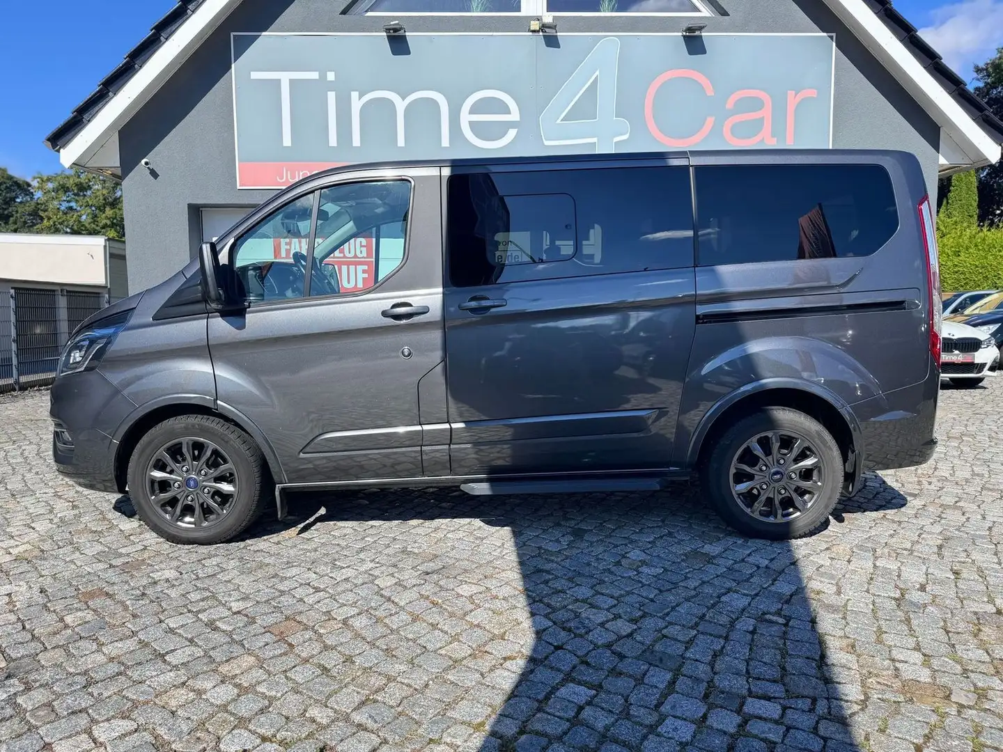 Ford Tourneo Custom Tourneo Cust 320 L1 Titanium LED AHK STHZ Leder Gris - 2