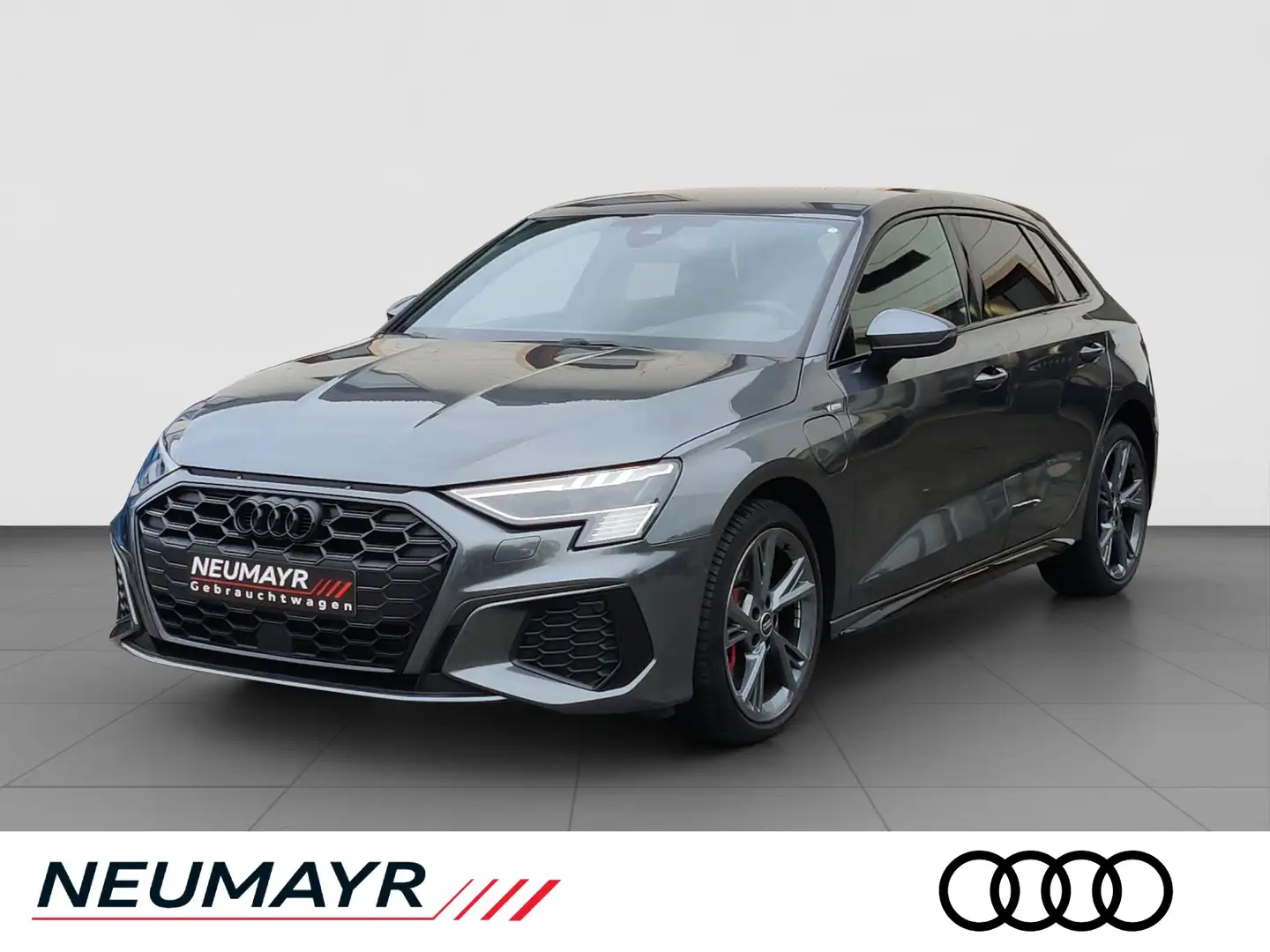 Audi A3 Sportback 45 TFSIe s troni S line MATRIX/NAVI Grau - 1