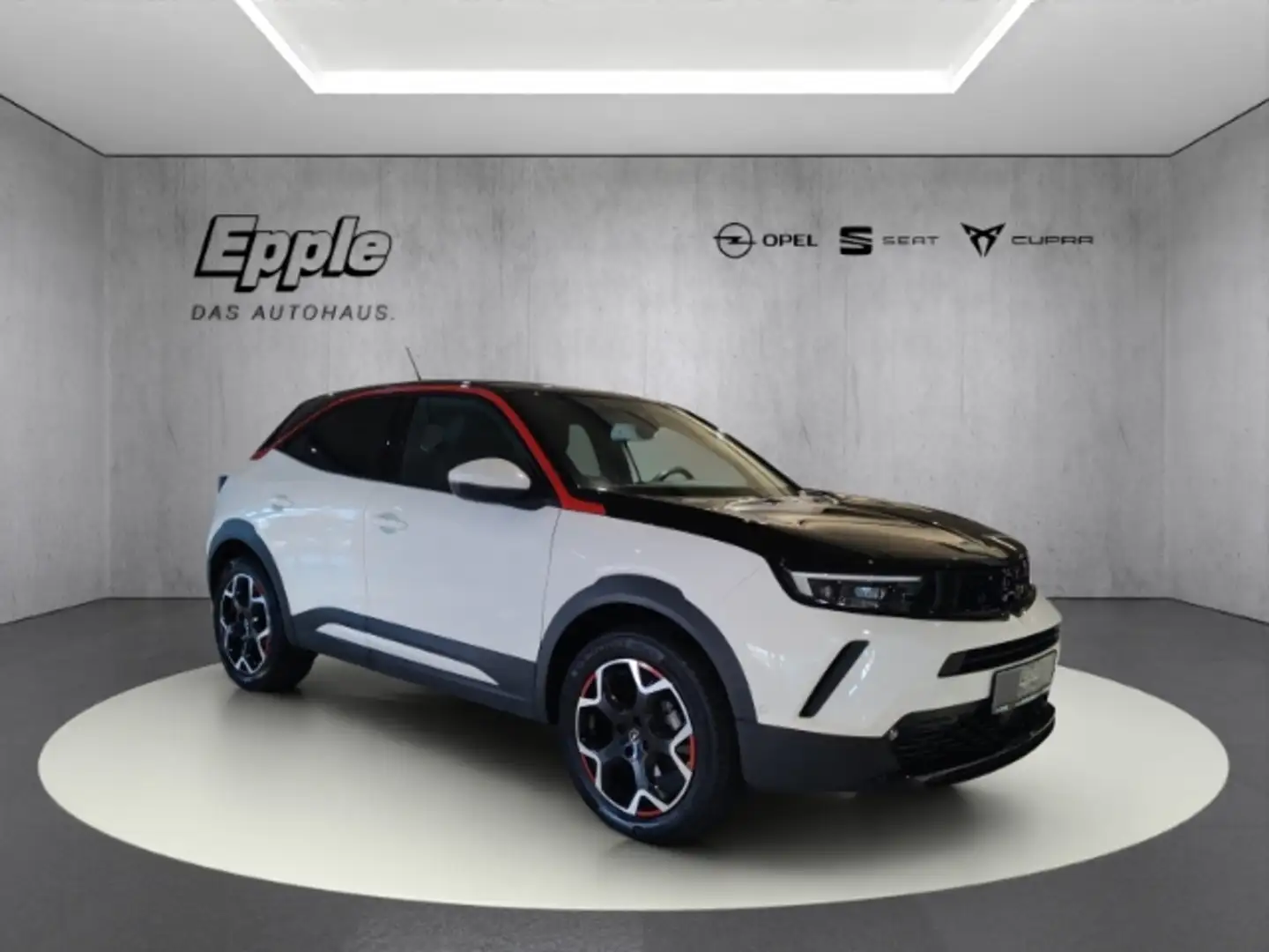 Opel Mokka GS Line Navi LED Klimaautom PDC v+h Kamera Weiß - 1