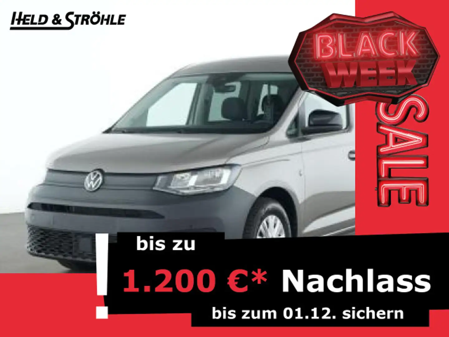 Volkswagen Caddy 2.0 TDI AHK STANDHZ KAM LANE ASSIST DAB+ Beige - 1