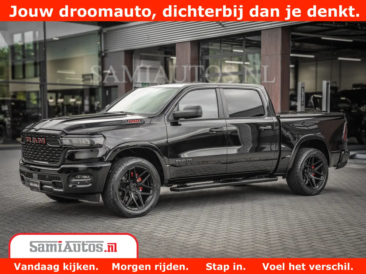 Dodge RAM TradesMan 6 Persoons Uitvoering | 420Pk 636Nm | Pi Zwart - 2
