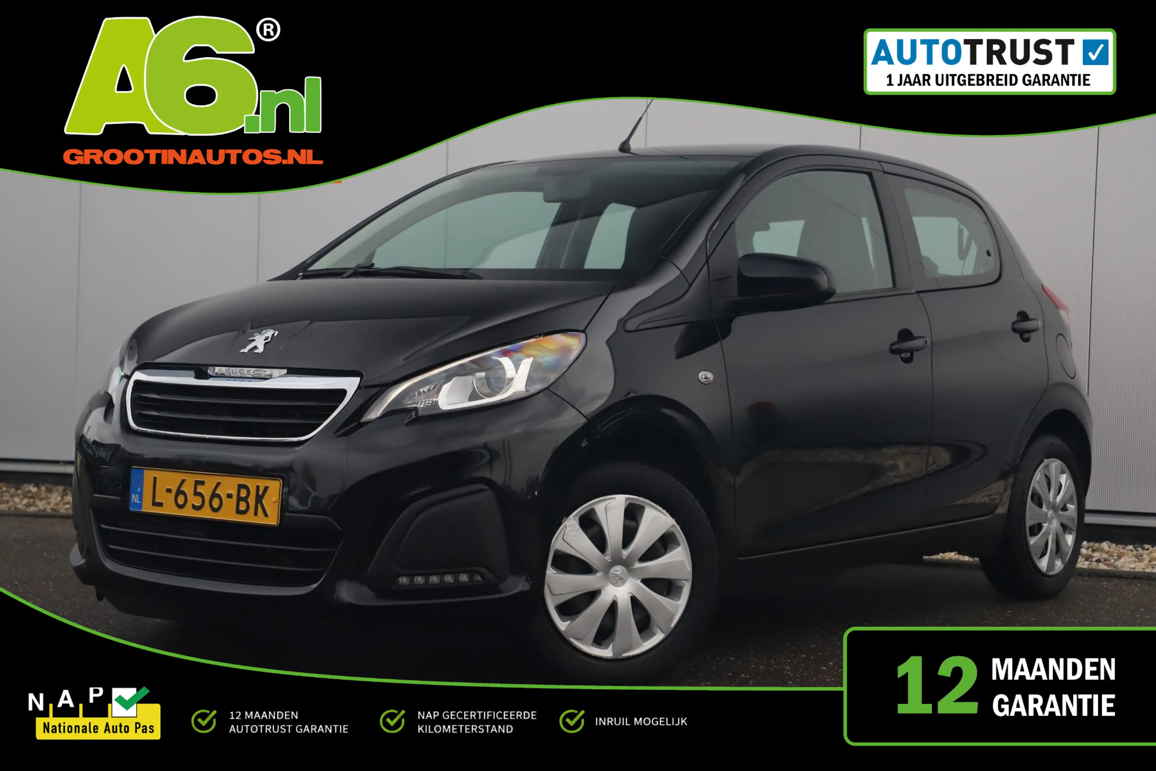 Peugeot 108 1.0 e-VTi Active Radio Bluetooth Airco Elektrische