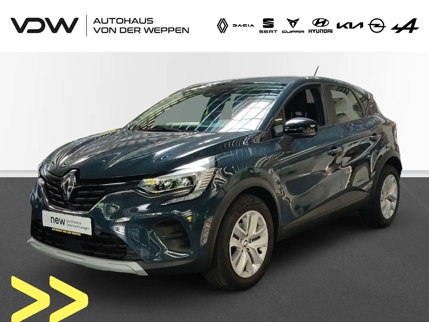Renault Captur II Zen 1.0 TCe 90 Klima Einparkhilfe Fenster el. Azul - 1