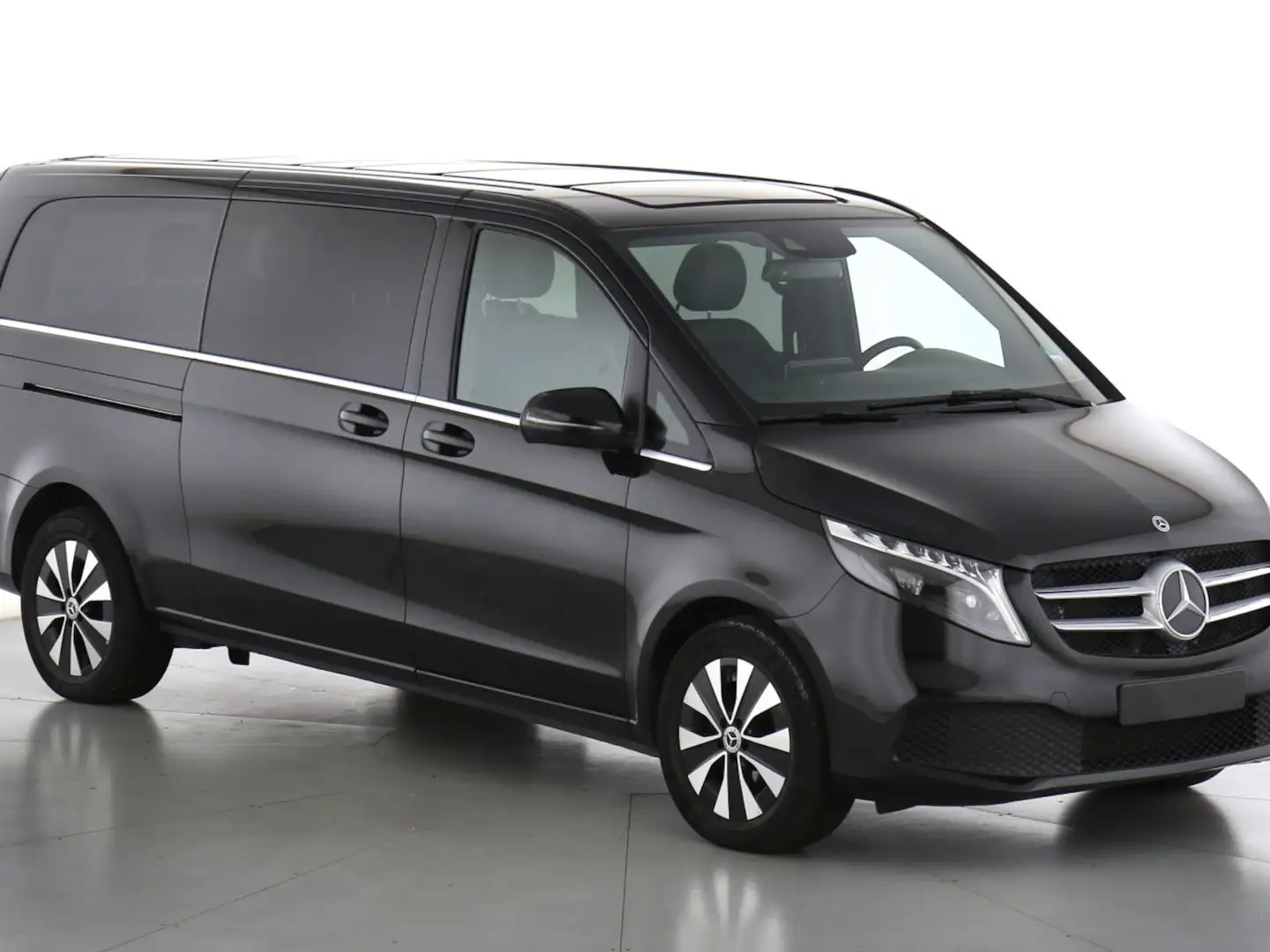 Mercedes-Benz V 300 Avantgarde Extralang,Allrad,2Schiebetüren Zwart - 2
