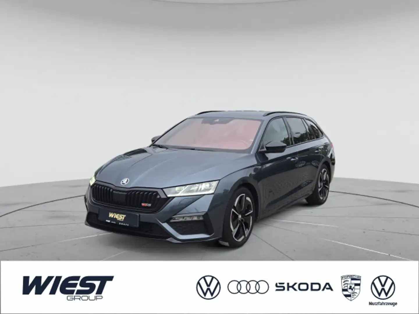 Skoda Octavia Combi RS 2.0 TDI DSG, LED/STHZG./AHK/NAV Grau - 1