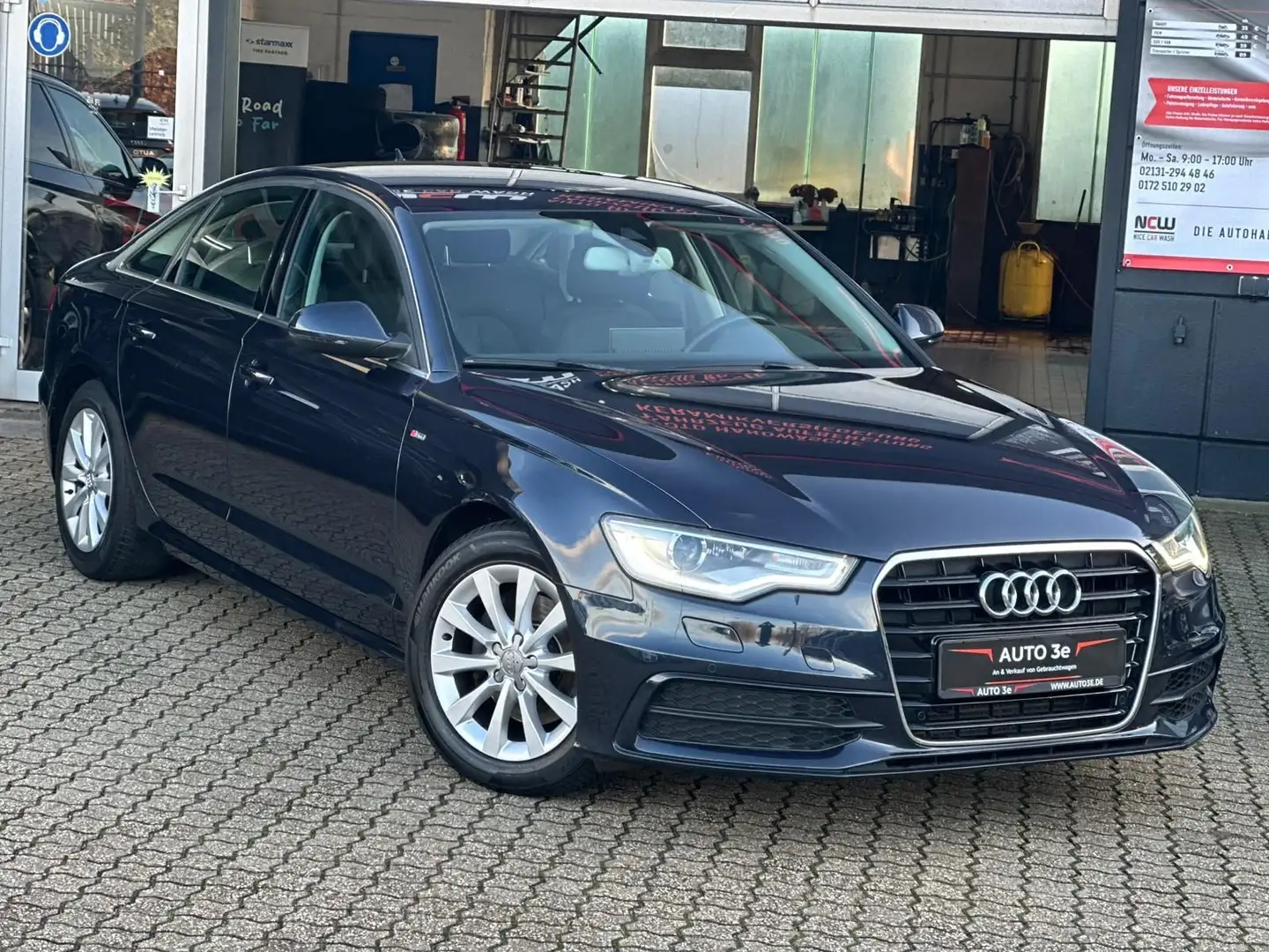Audi A6 Lim. 3.0 TDI S-Line Navi Xenon PDC... Bleu - 1