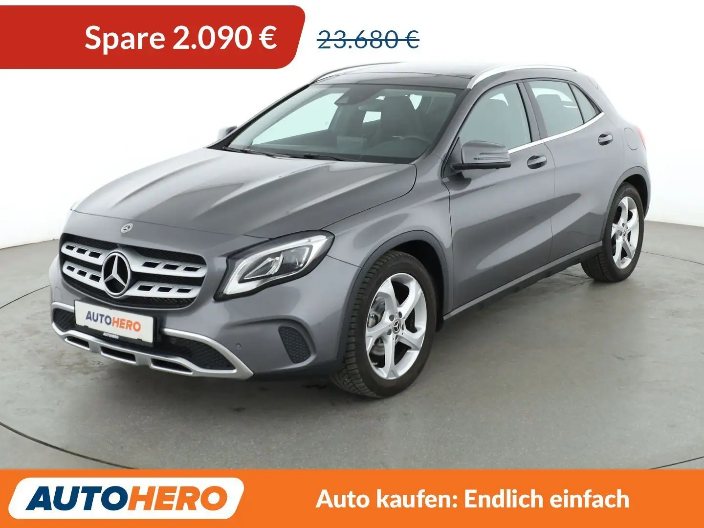 Mercedes-Benz GLA 180 Urban Aut.*LED*NAVI*TEMPO*CAM*PDC*SHZ*KLIMA* Grau - 1