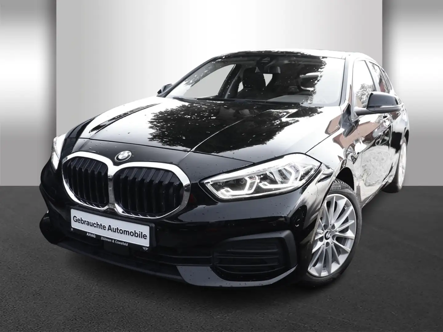 BMW 118 i Advantage DKG AHK adapt. LED Sitzhzg 17" Schwarz - 2