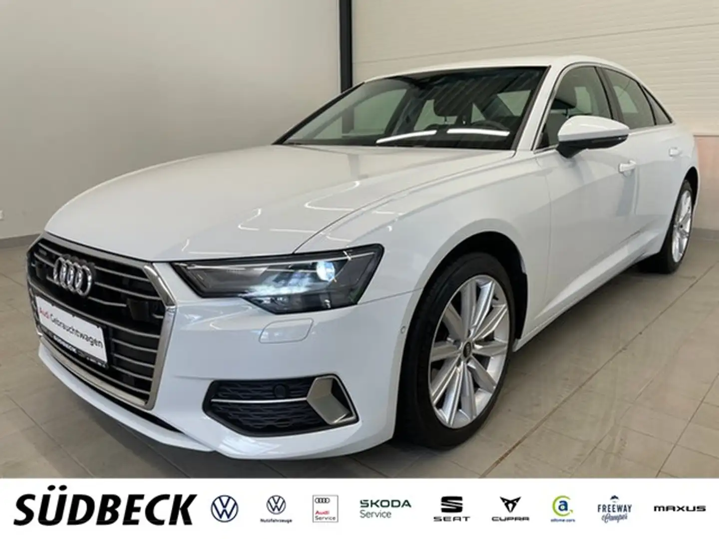 Audi A6 Lim. 40 TDI quattro sport Weiß - 1