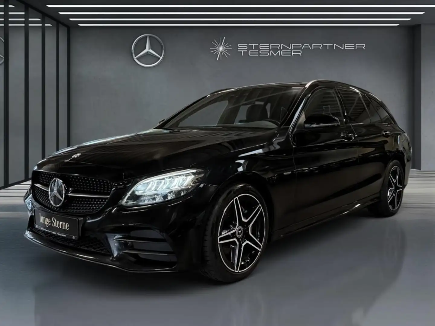 Mercedes-Benz C 220 d T +AMG+Night+KAMERA+AHK+NAVI+Ambiente Negro - 1